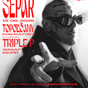 Lístok Separ - NEVIEM TOUR 2026